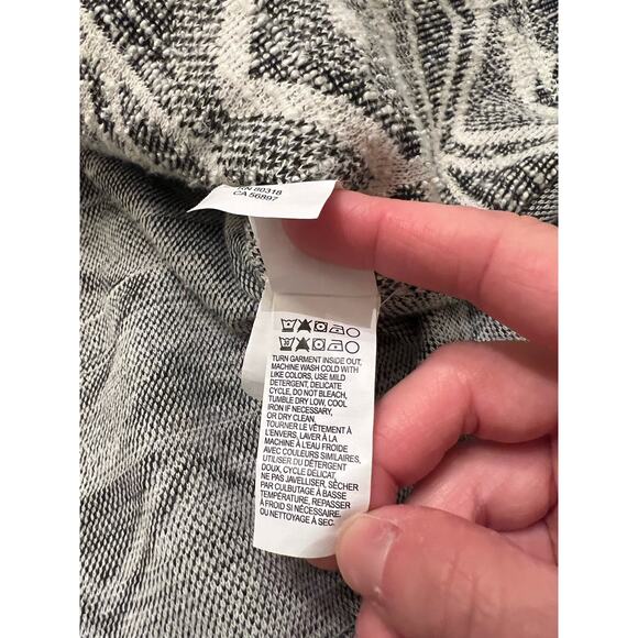 Lucky Brand Women's Plus Size Boho Aztec Knit Blazer Jacket Casual Size 1X - Picture 12 of 12